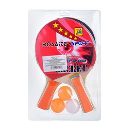 Набор для настольного тенниса (2 ракетки, 3 шарика) на листе