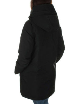 22352 BLACK Куртка зимняя женская (200 гр. холлофайбера) - Fashion фото 4