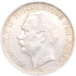 3 марки 1909 года G Германия (Баден)