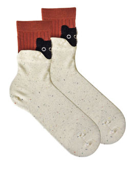 Носки р.35-40 Cats Коричневые - Krumpy фото 7