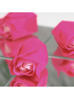 Мыльные розочки, розовая фуксия, набор 24 шт.