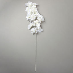 Цветок искусственный 85 см 76 бутонов / GT41-34-W /уп 10/100/500/белый - Галеонтрейд фото 2