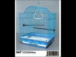 Клетка д/птиц АЛИСА №303А (35*28*43) 1/18