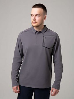 E2539-1 лонгслив мужской