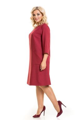 Платье 938 бордовый - Novita фото 4