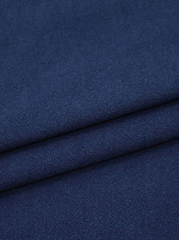 Крапива Рами (Ramie) с хлопком цв.Темно-синий, СОРТ2, ш.1.4м, крапива-50%, хл-50%, 210гр/м.кв - Купава фото 10