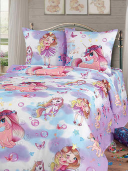 КПБ Бязь "Самойловский текстиль" 1.5 с дет.рисунком - Мейджик 1,5 сп. (1 нав.70x70)