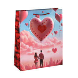 Пакет подарочный 32x26x10 / 1427M /уп 12/480/ микс - Галеонтрейд фото 3