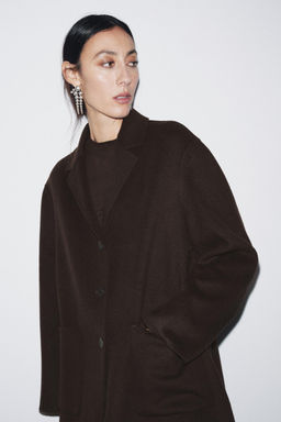 WOOL BLEND BLAZER ZW COLLECTION