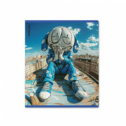 Цена за 5 шт. Тетрадь общая ученическая ErichKrause Roof Toy, 48 листов, клетка, глянцевая ламинация_MIX-PACK фото 5