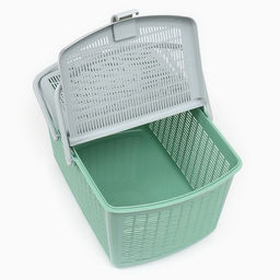 Корзина 47х36х27,5 см, оливковый - Simaland фото 4