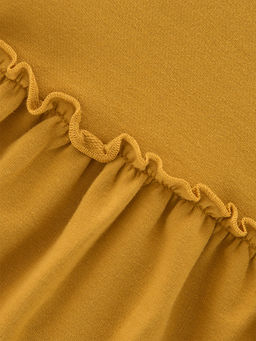 Платье для девочки UD 2486 горчица - Mini maxi фото 5