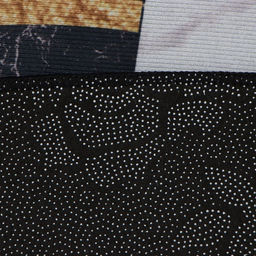 Ковер Этель Черно-белый d 120 см, 700г/м2  фото 4