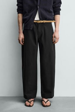 PANTAL?N BALLOON FIT / Negro - Zara фото 2