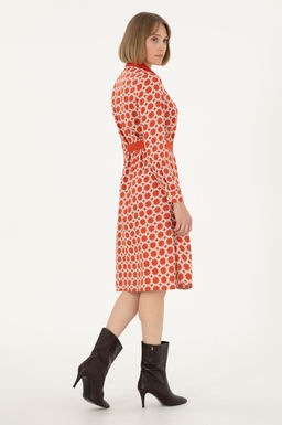 Женское тканое платье с плиткой Неожиданная скидка в корзине - U.s. polo assn фото 4