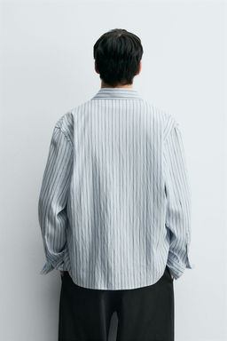 STRIPED TEXTURED SHIRT
