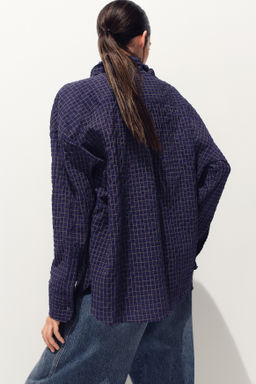 Camisa de sirsaca con fular - H&m фото 5
