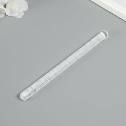 Скалка для творчества акрил Снежинки 16?1 см