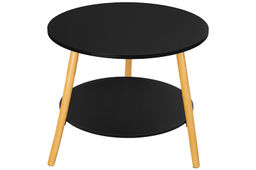 Стол журнальный 60*60*52 см Черный круглый - Elan gallery фото 10