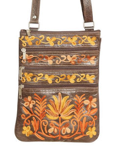 Сумка натуральная кожа через плечо №1114/55