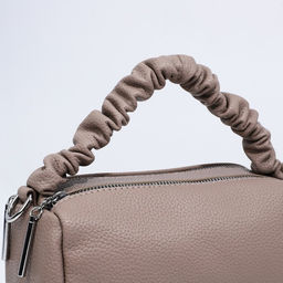 Сумка-багет на молнии, цвет бежевый - Simaland фото 4