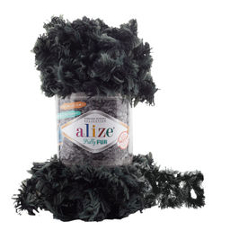 Пуффи Фур (Puffi Fur) пряжа Alize 100% полиэстер 5х100г/6м