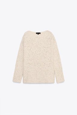 CONTRAST KNIT SWEATER - Zara фото 5