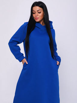 РАСПРОДАЖА Платье женское утепл. Ника_39/василек - Ihomelux фото 5