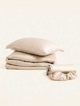 Пододеяльник 1.5-спальный SL Home, 180220 см, бежевый, тенсель - Sima-land home фото 11