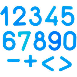 Касса цифр и счетных материалов «Учимся считать», 130 элементов, пластик, Щенячий патруль МИКС