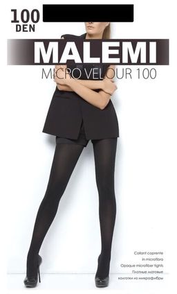 Акция! Колготки женские MALEMI Micro Velour 100