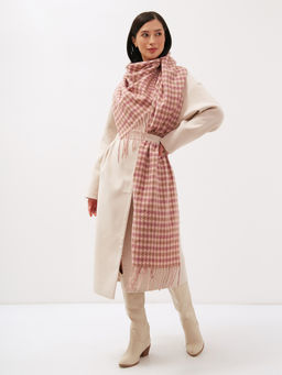 в составе шерсть! теплый двусторонний палантин - Tantino фото 4