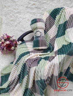 Плед для дома на диван или кровать