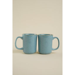 Кружки SL Home Аззура, 400 мл, набор 2 шт., фарфор, голубые