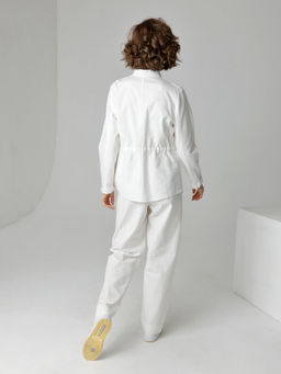 23217 Жакет белый - Dizzyway фото 4