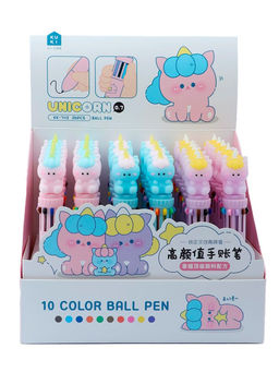Ручка 10 lovely unicorns, mix - I likegift фото 8
