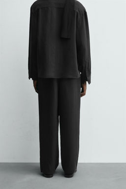 STRIPED JACQUARD TROUSERS - Zara фото 3