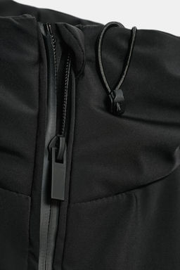 WATER-REPELLENT AND WINDPROOF PUFFER JACKET WITH HOODIE - Zara фото 7