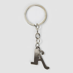 Брелок для ключей буква «А», 8×3 см