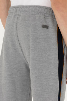 Мужские серые меланжевые спортивные штаны - U.s. polo assn фото 14