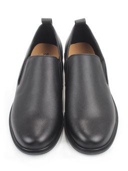 03-M47-20 BLACK Лоферы женские (натуральная кожа)