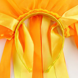 Карнавальный ободок «Лучистое солнце», жёлто-оранжевый