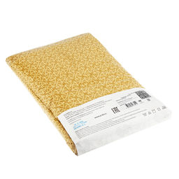 Пододеяльник Евростандарт на пуговицах Созвездие, желтый 220х215см, бязь Комфорт 121г/м2, хлопок 100%, упаковка классическая ПВХ 28х41см, Домашняя мода (Россия)  фото 3