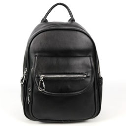 Женский рюкзак из эко кожи 8961 Черный - Cidirro фото 2