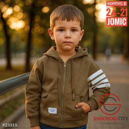 Детский бомбер для детей на молнии