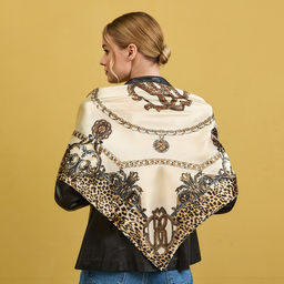 Платок 90х90 - Мастерская ПОКРОВ фото 4