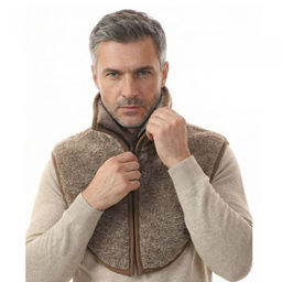 Согрев линия Воротник отложной арт.305-2/муж. МАРРОНЕ