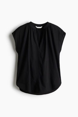 Blusa con cuello mao - H&m фото 2