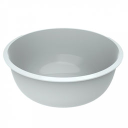Миска "Шарм" 2,3л, d22,4см, h8,8см, полипропилен, серый (Россия)
