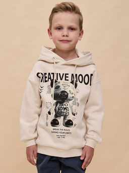 PELICAN, толстовка для мальчиков, Молочный